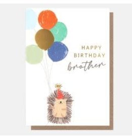 Happy Birthday Brother - Hedgehog