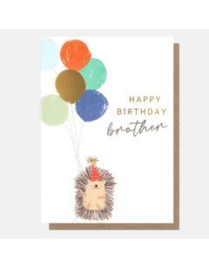 Happy Birthday Brother - Hedgehog