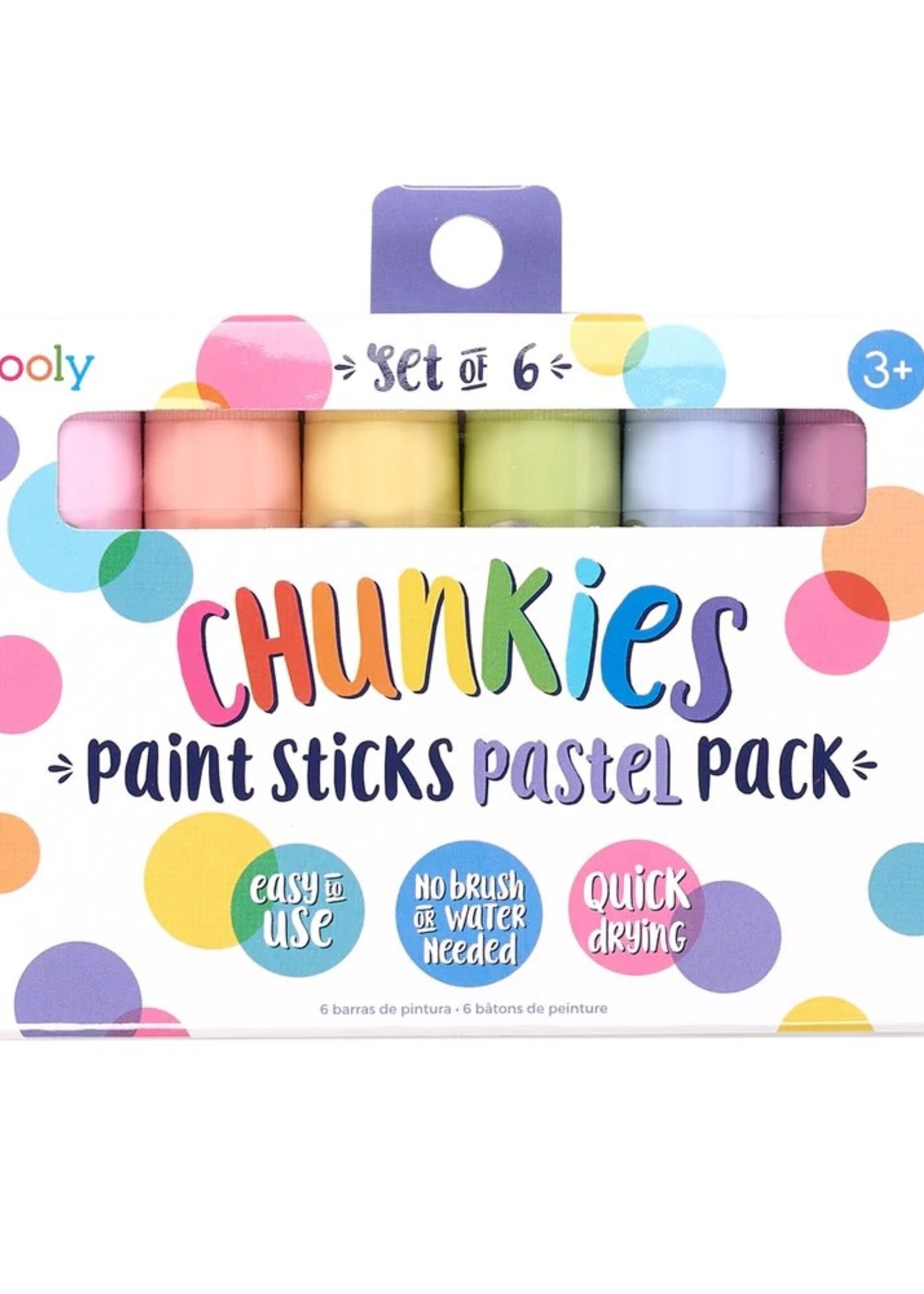 Ooly Chunkies Paint Sticks ~ Pastel