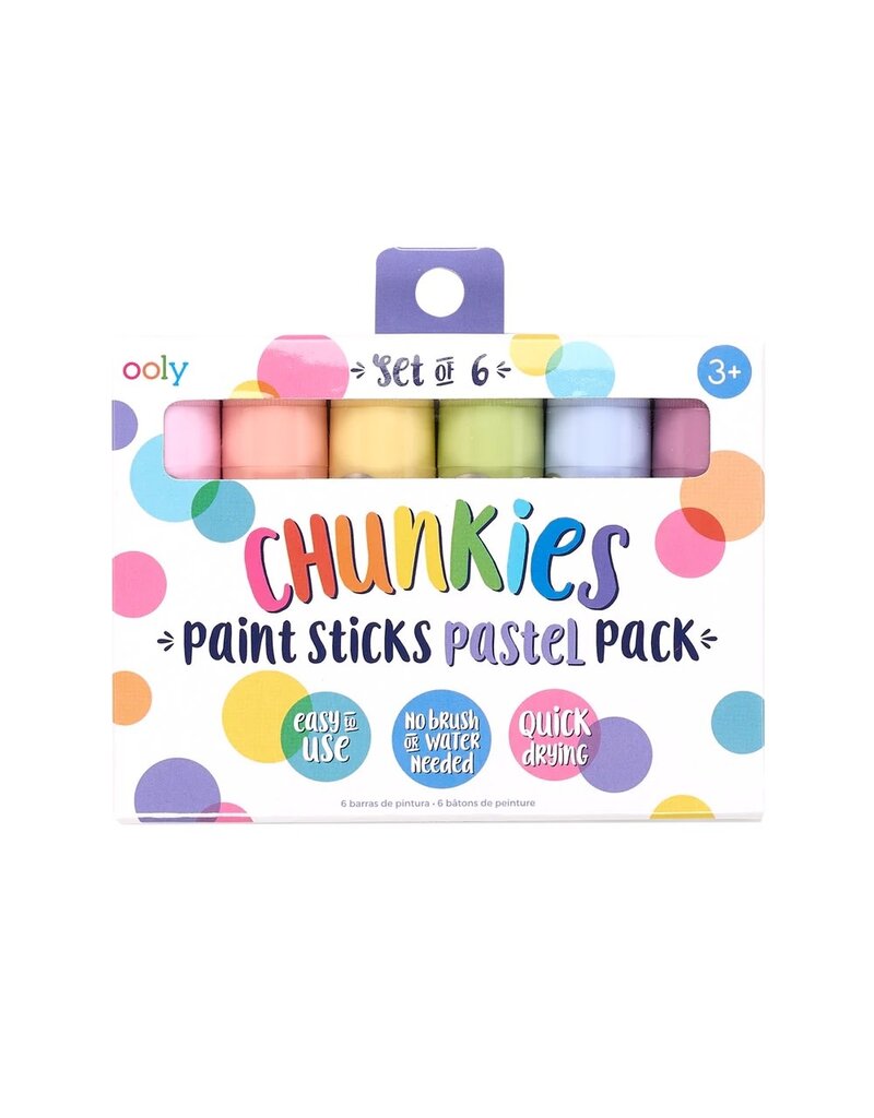 Ooly Chunkies Paint Sticks ~ Pastel