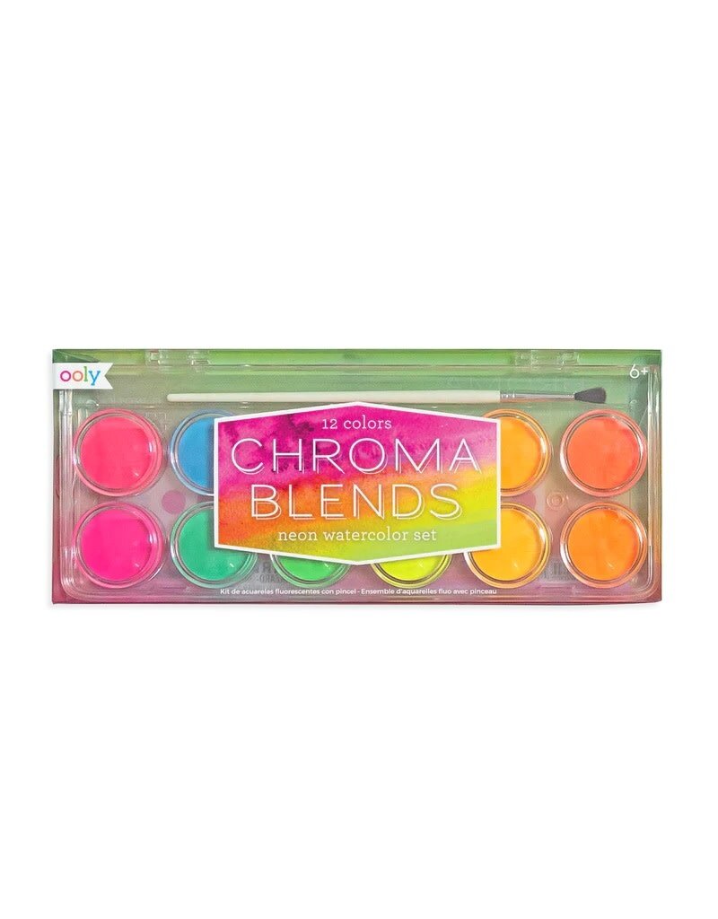 Ooly Chroma Blends Neon Watercolour Paint