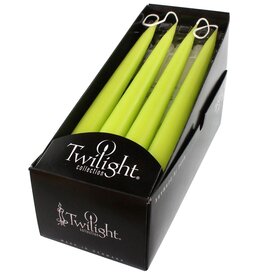 Twilight Collection Taper Candle - Lime Green - 31