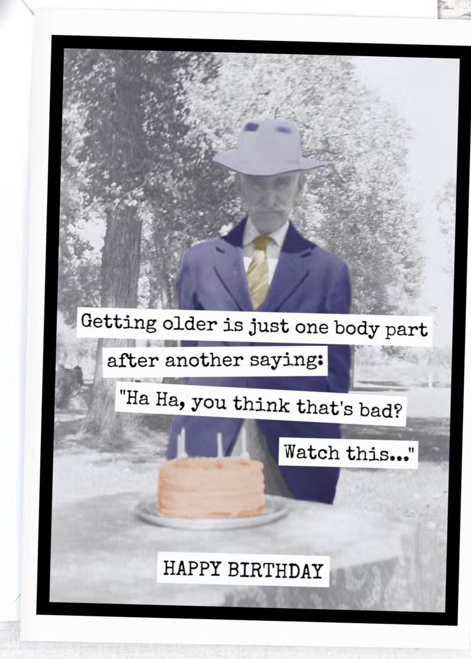 Getting Older Is Just One Body Part After Another...