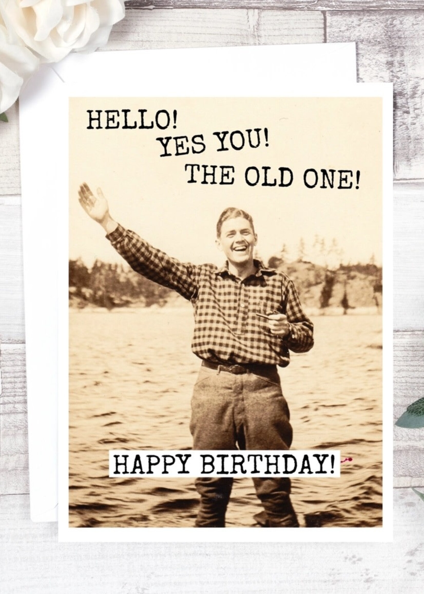Hello! Yes you! The Old One!