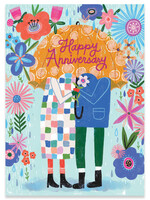 Happy Anniversary ~ Umbrella Couple