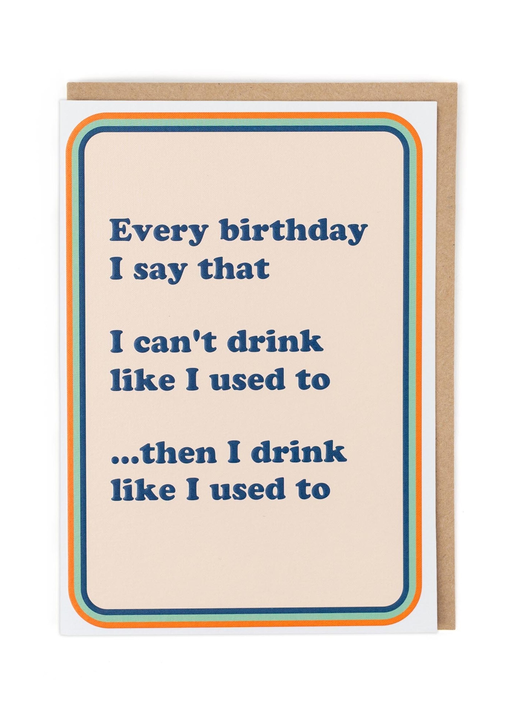 Cath Tate Every birthday I say that