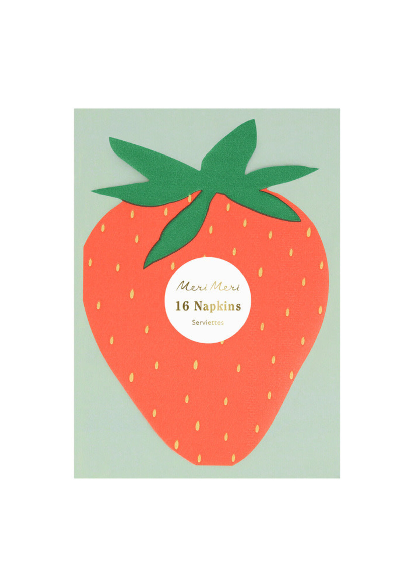 meri meri Strawberry Napkins