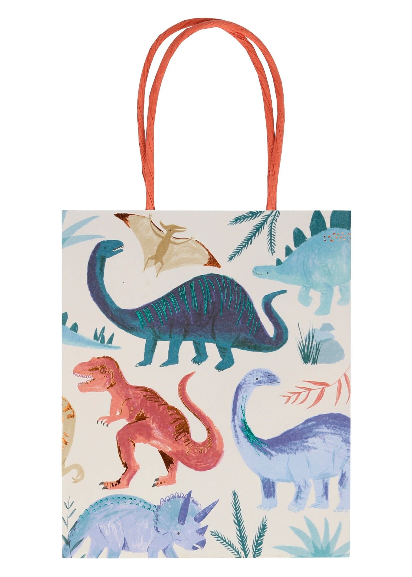 meri meri Dinosaur Kingdom Party Bags ~ Set of 8