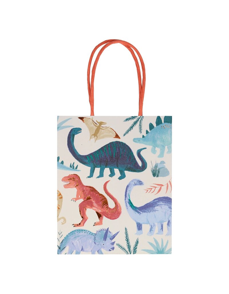 meri meri Dinosaur Kingdom Party Bags ~ Set of 8