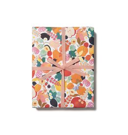 Red Cap Cards Sheet Wrap ~Fruits & Florals
