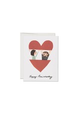 Red Cap Cards Happy Anniversary