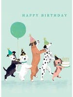 Happy Birthday ~ Dog Conga