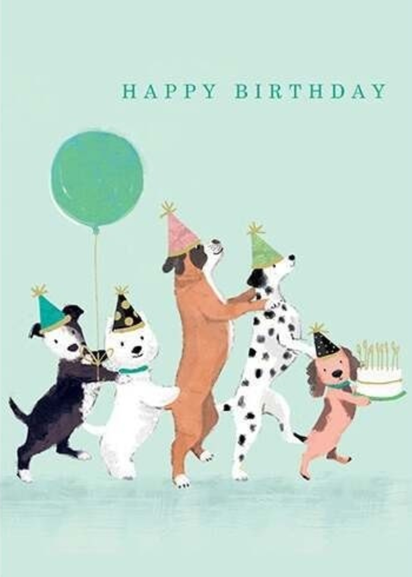 Happy Birthday ~ Dog Conga