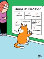 Places to throw up