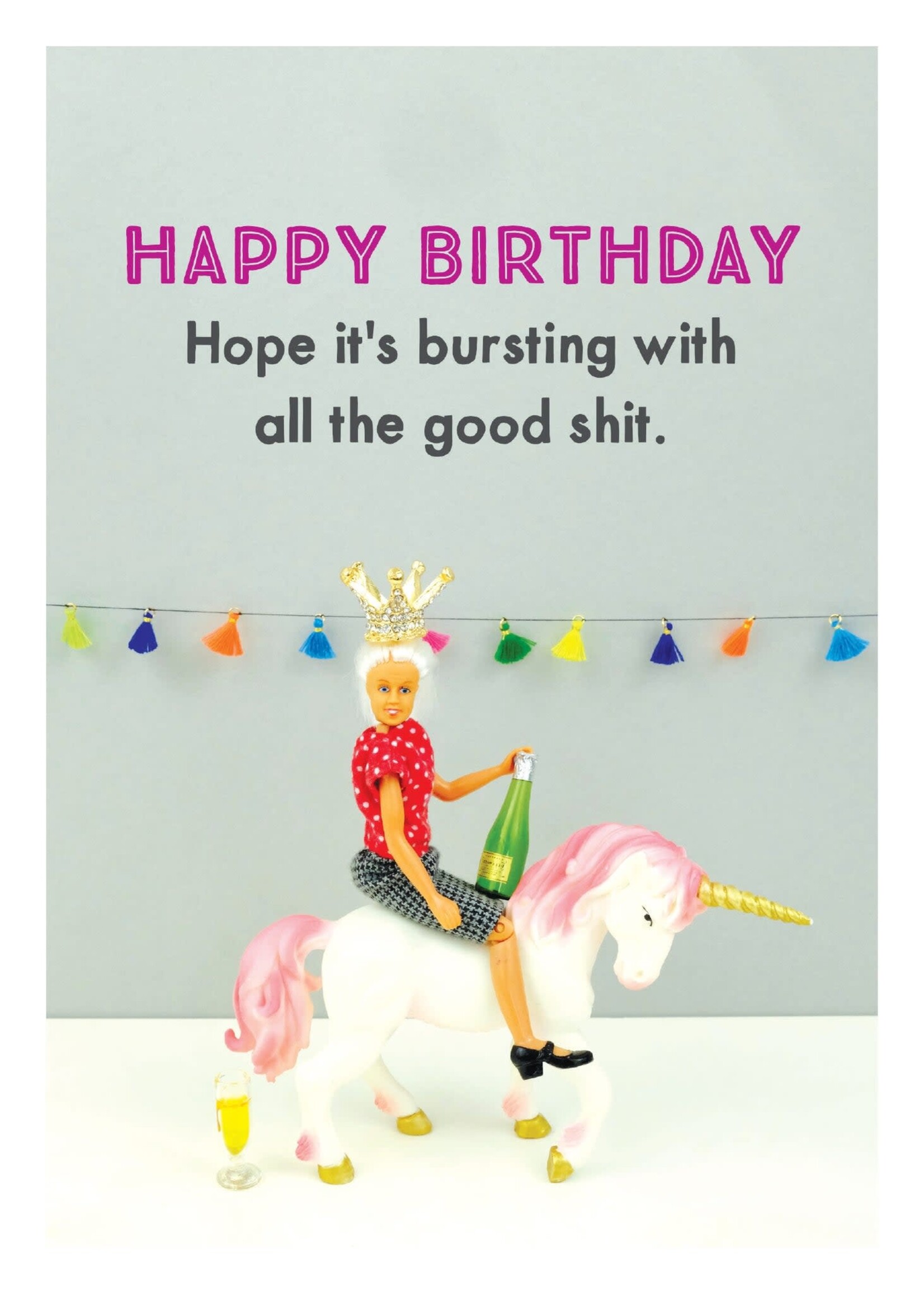 Bold & Bright Happy Birthday! Hope it's bursting