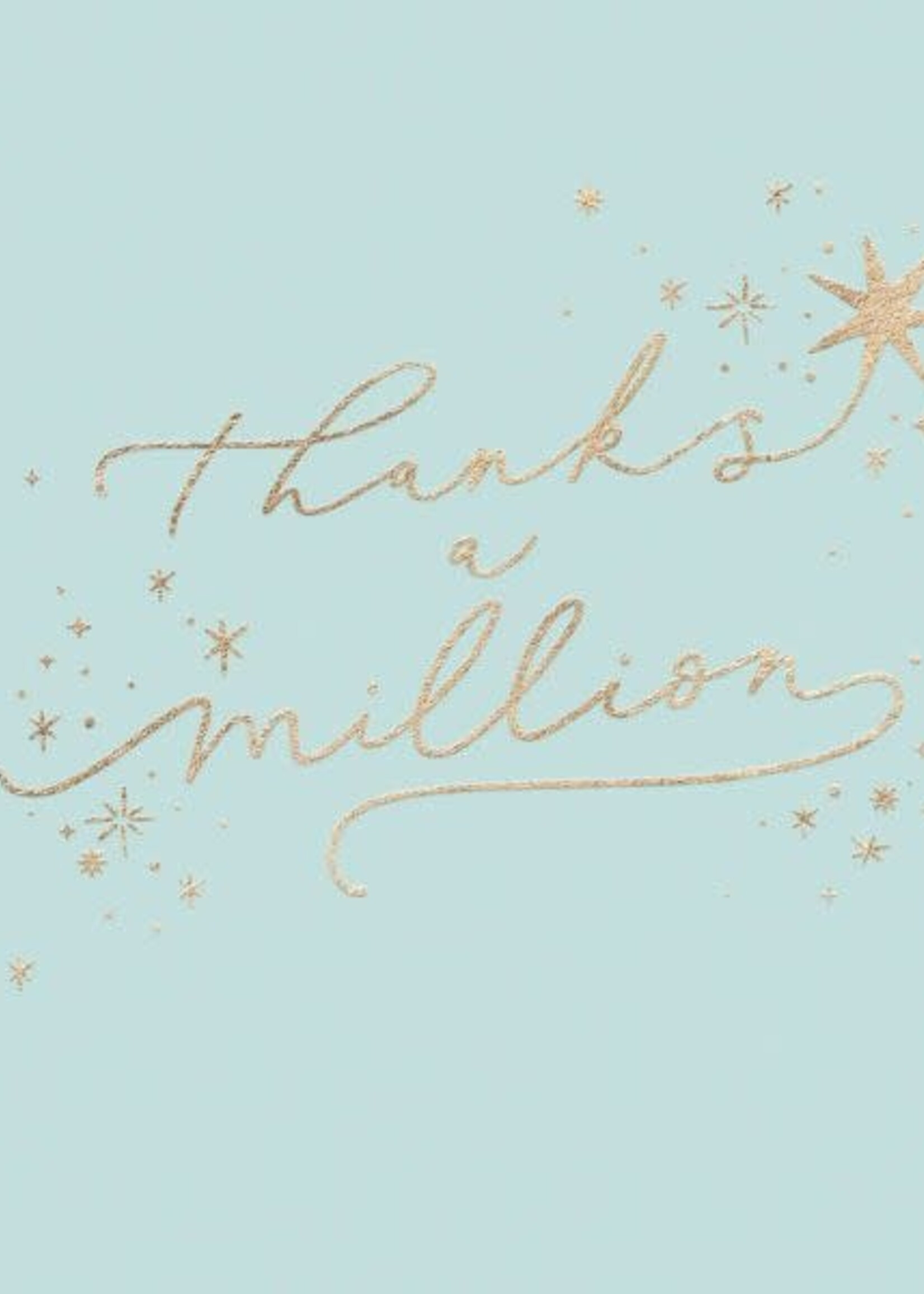 Thanks a million!
