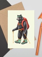 Amelie Legault Bear Hiking