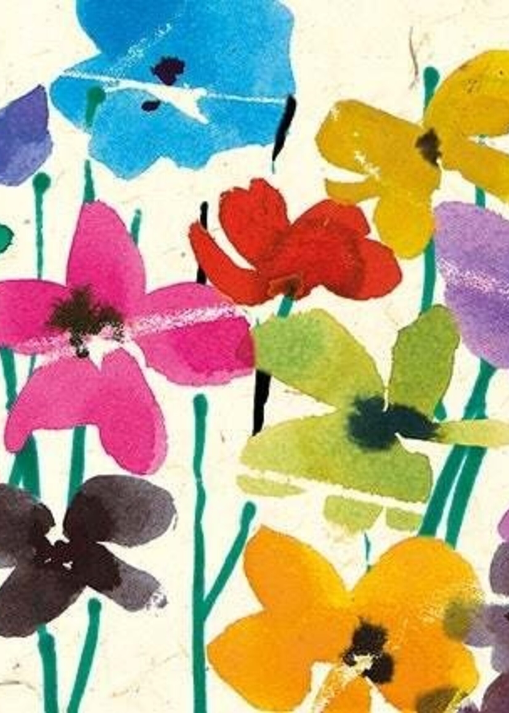 Art Press Inky Flowers