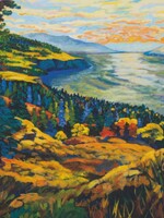 Light Reflecting In Okanagan Lake