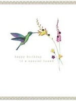 Happy Birthday Special Friend - Hummingbird