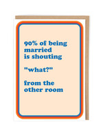Cath Tate 90%  of Marriage