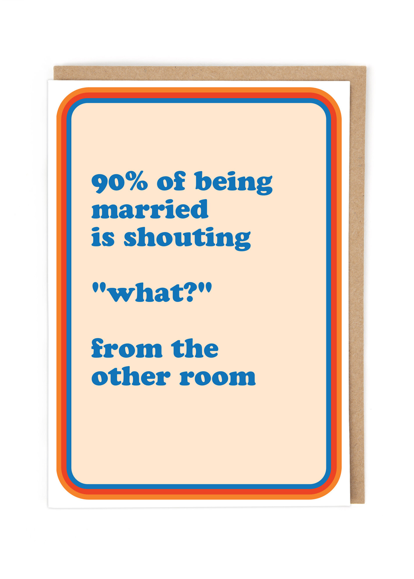 Cath Tate 90%  of Marriage