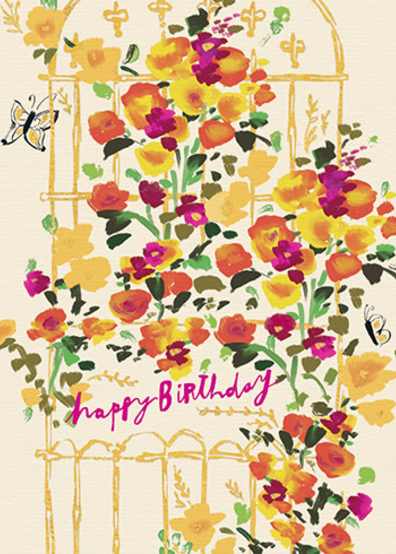 Happy Birthday - Trellis