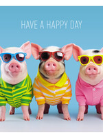 The Piglets ~ Have a Happy Day