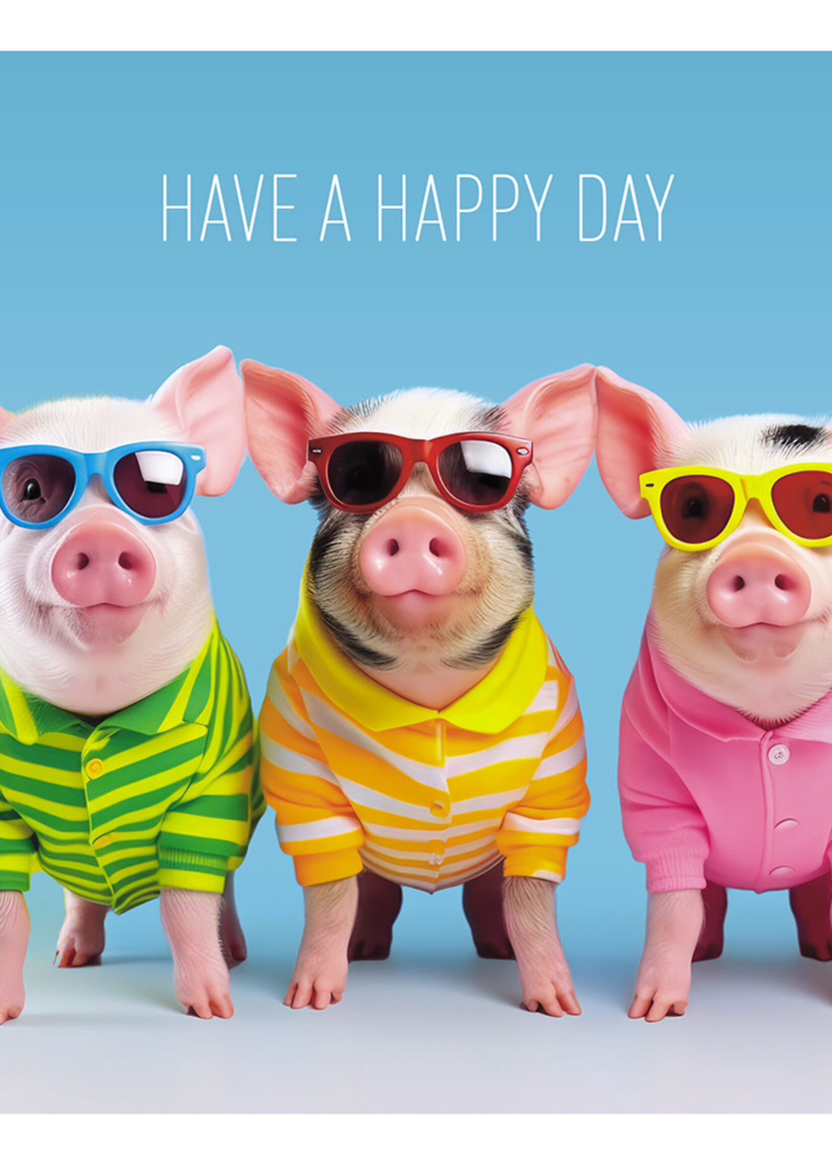 The Piglets ~ Have a Happy Day