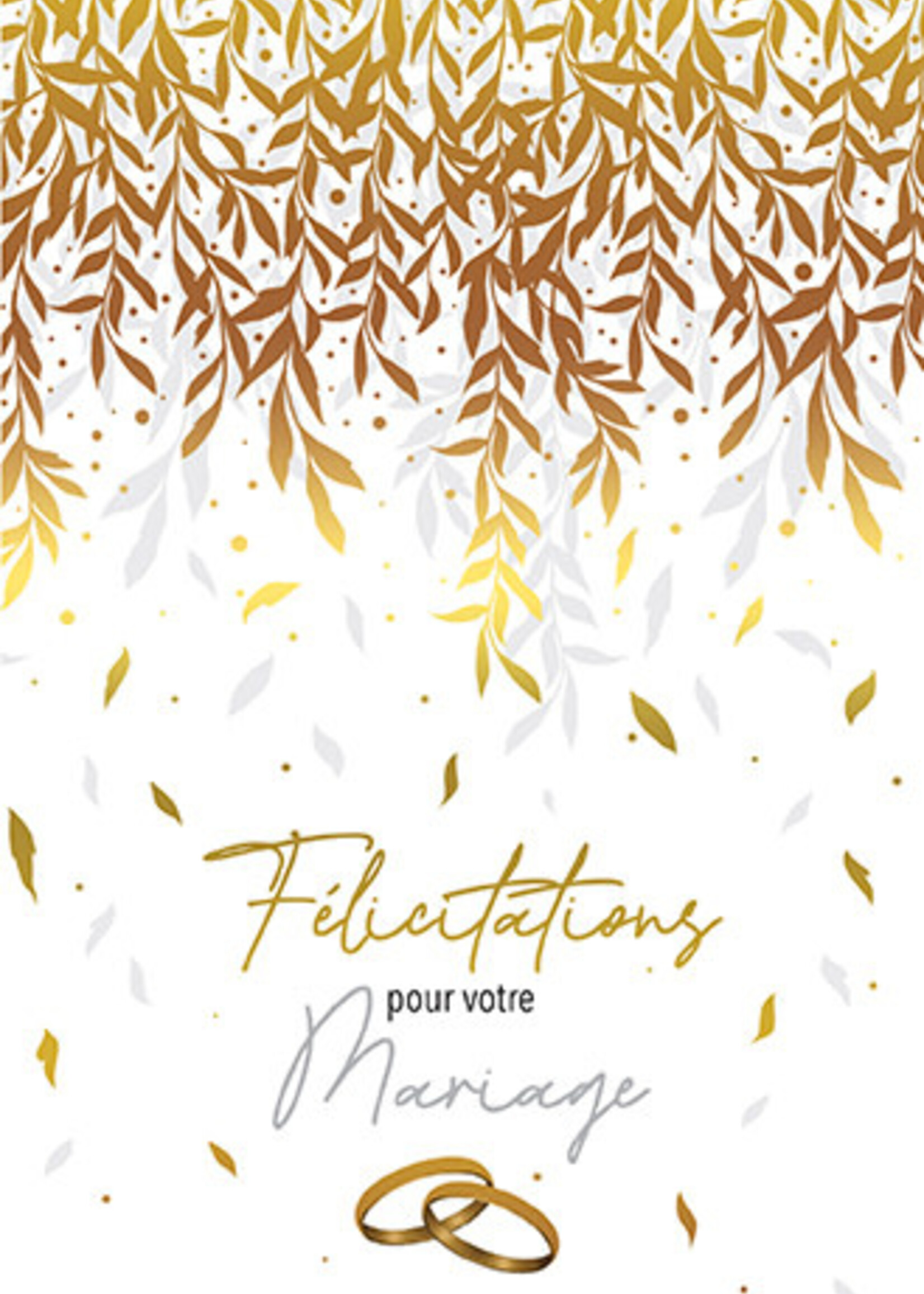 Félicitations pour votre mariage