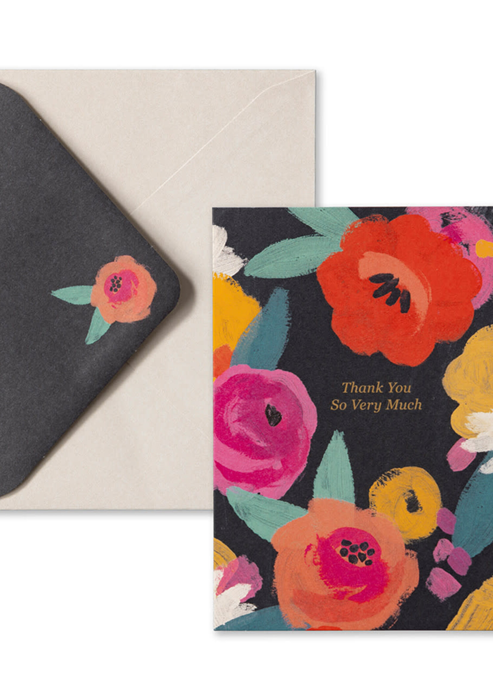Compendium Boxed Notecards ~ Midnight Blooms