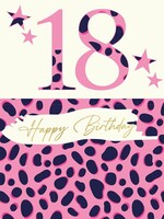 Rush Design Happy 18th ~ Pink