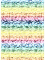 Waste Not Paper Sheet Wrap ~ Watercolour Rainbow Dots