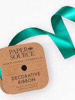 papersource Satin Ribbon ~ Jade (1 inch)
