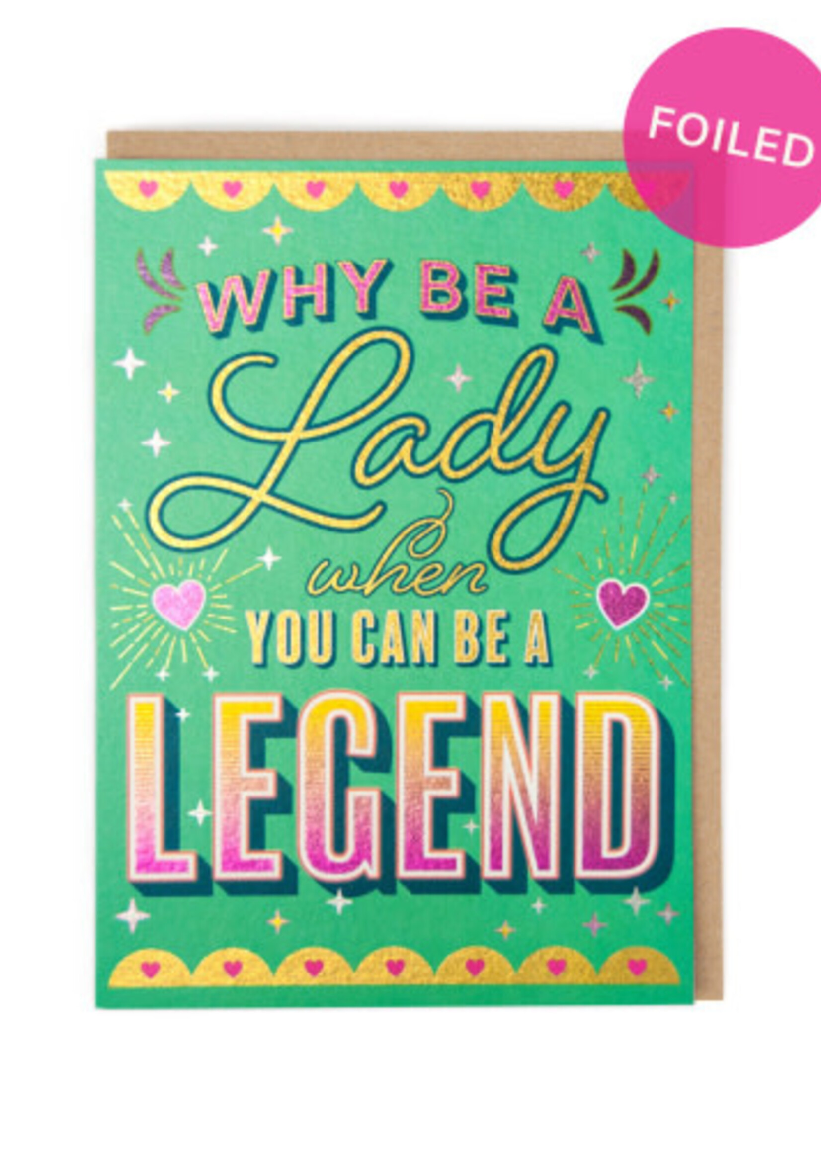 Cath Tate Why Be A Lady