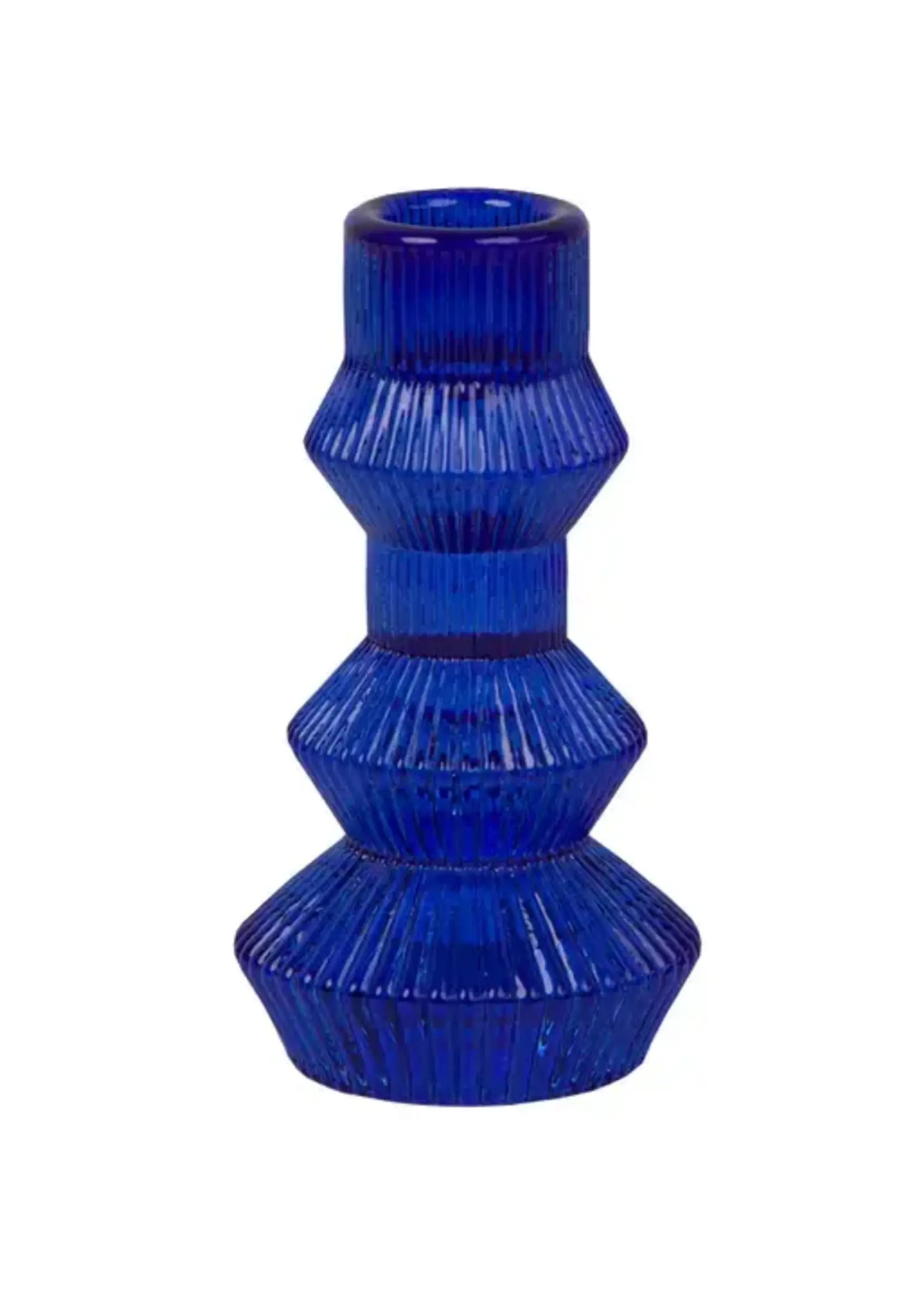 Talking Tables Cobalt Blue Candlestick Holder
