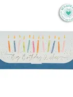 Voucher Envelope Large - Birthday Candles