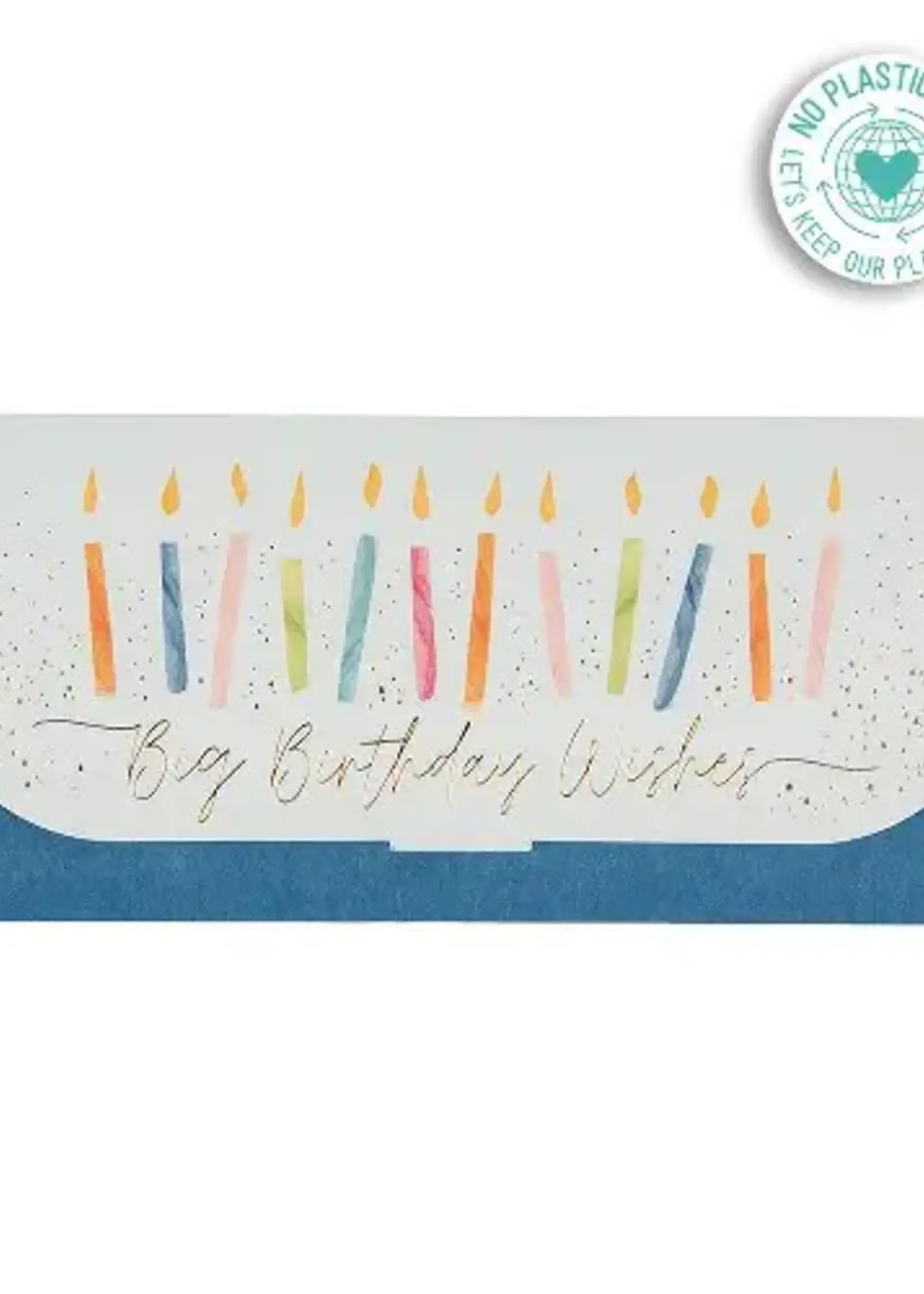 Voucher Envelope Large - Birthday Candles