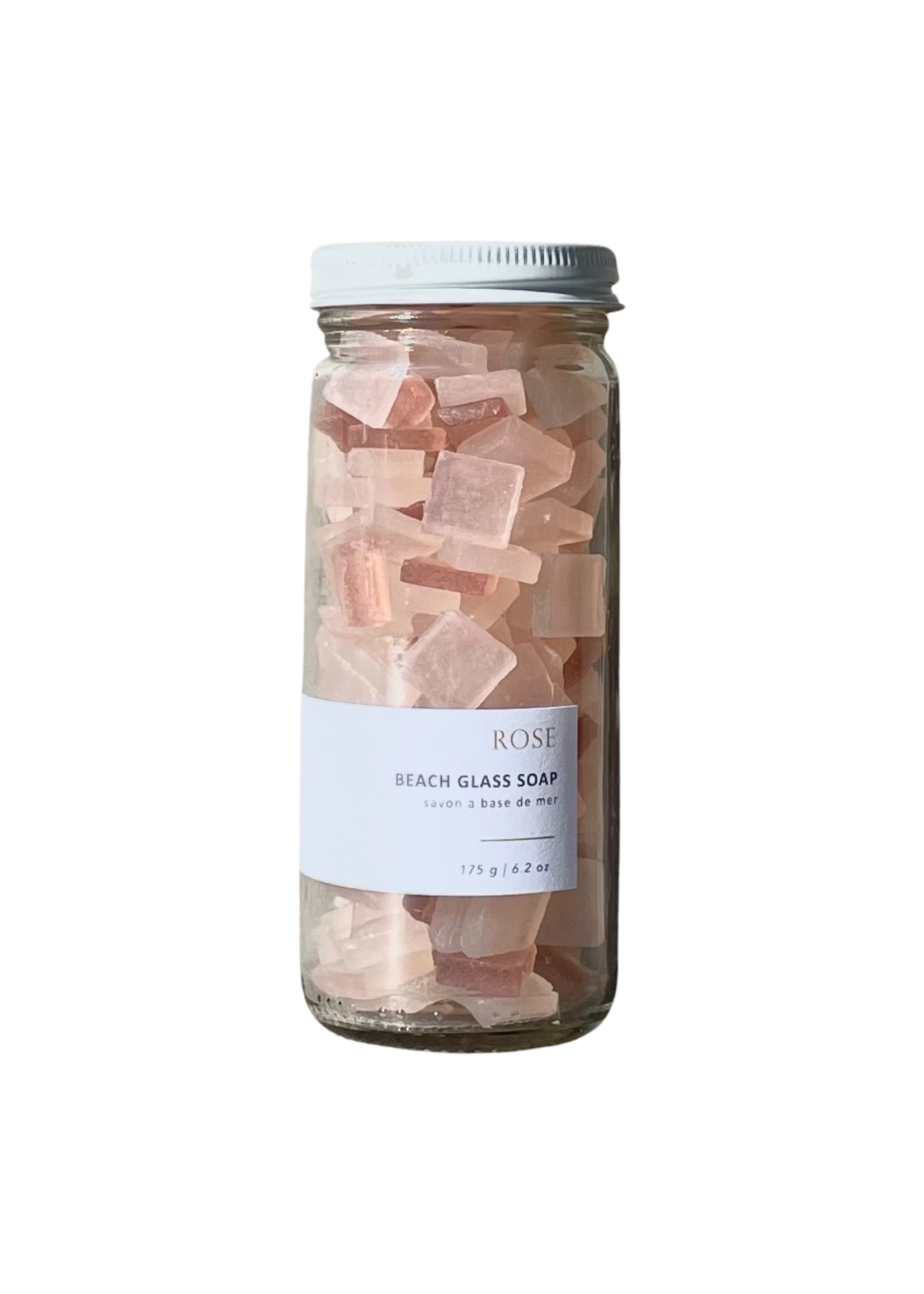 Sealuxe Rose Beach Glass Soap