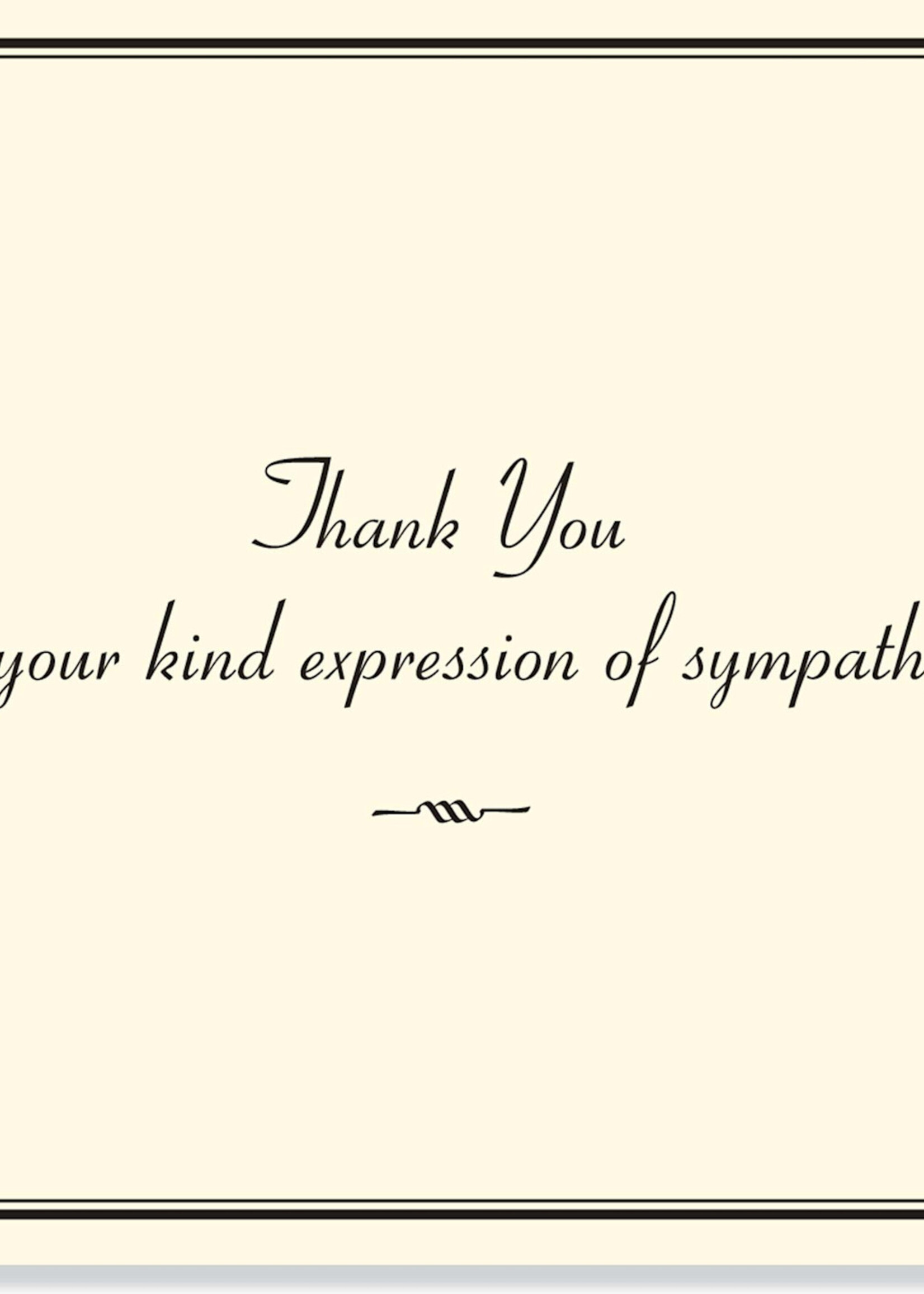 Peter Pauper Boxed Thank You Notes ~ Sympathy