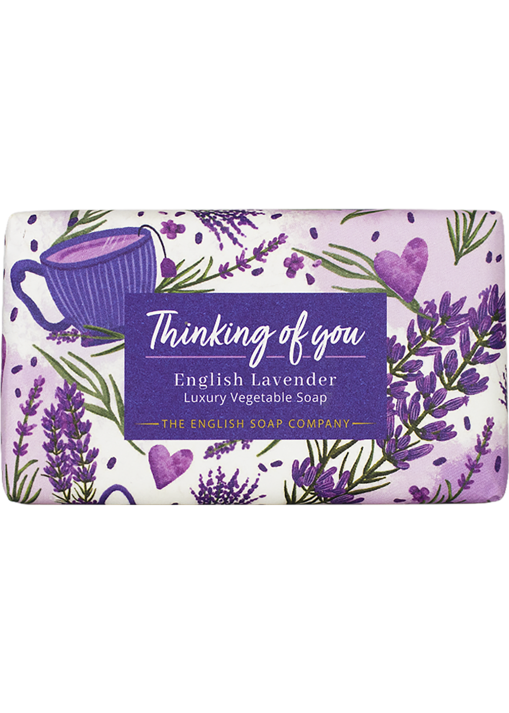 English Soap Company English Lavender Thinking of You Soap