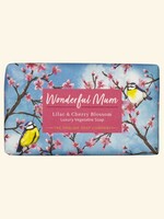 English Soap Company Lilac and Cherry Blossom Wonderful Mum Soap