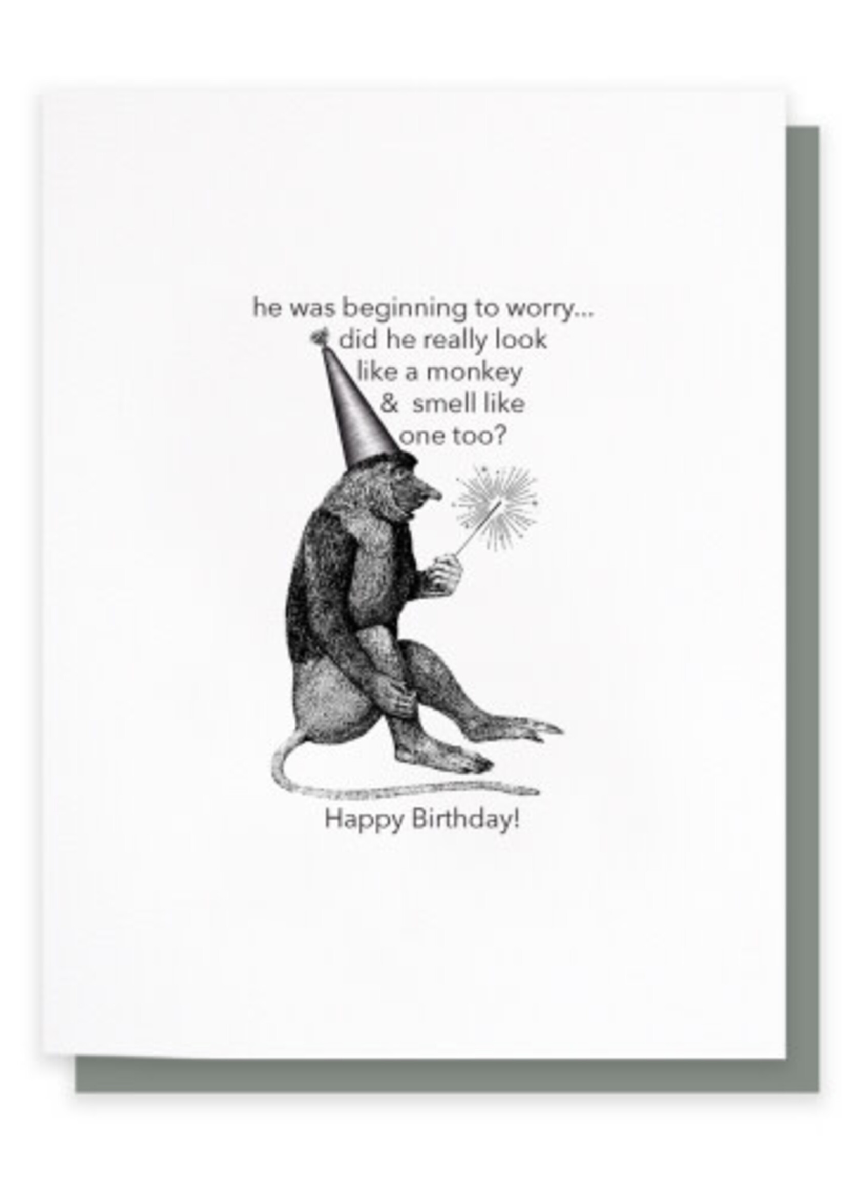 He Was Beginning To Worry