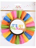 party partners Rainbow Birthday Badge