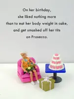 Bold & Bright On Her Birthday, She Liked Nothing More