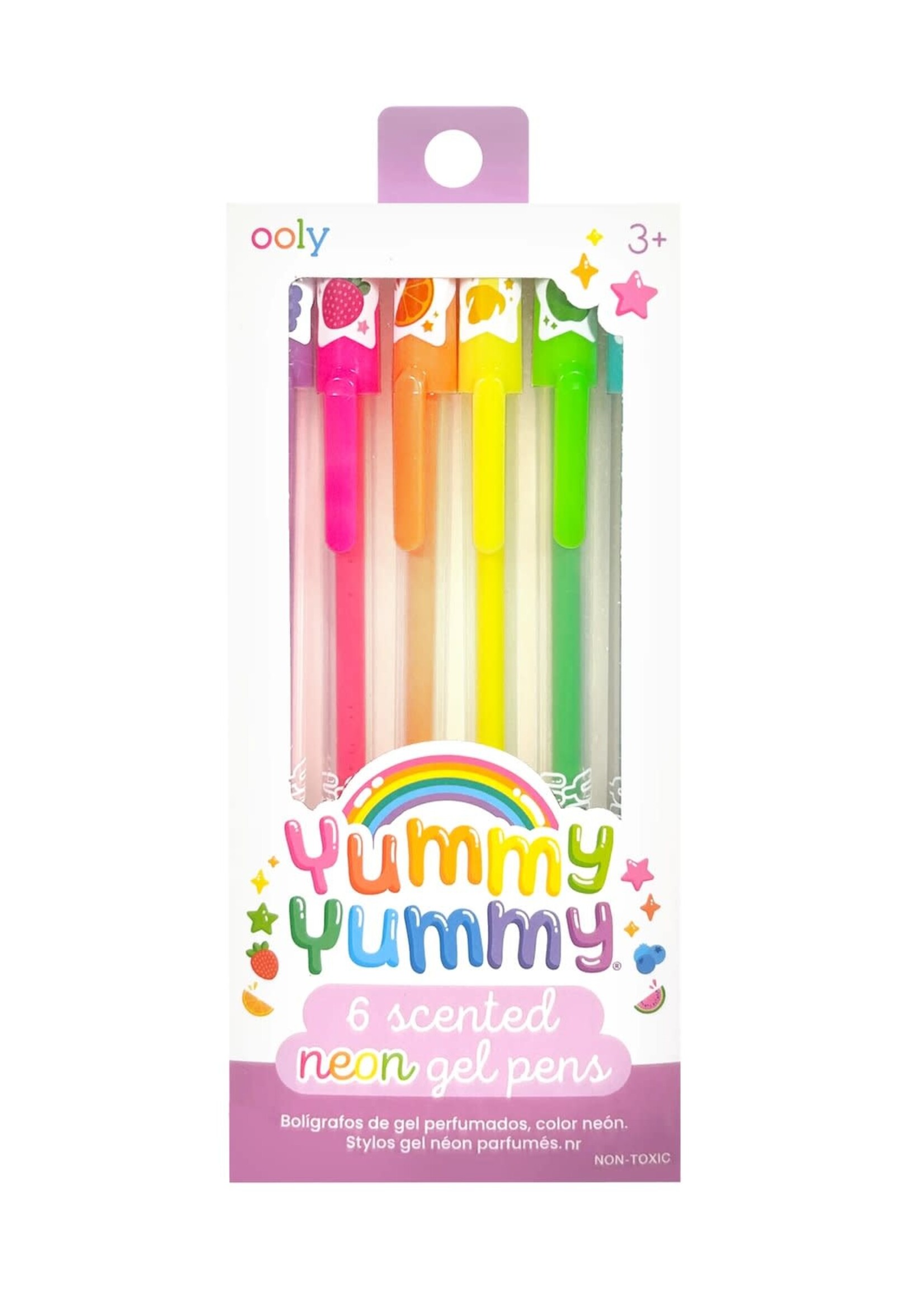 Ooly Yummy Yummy Scented Neon Gel Pens