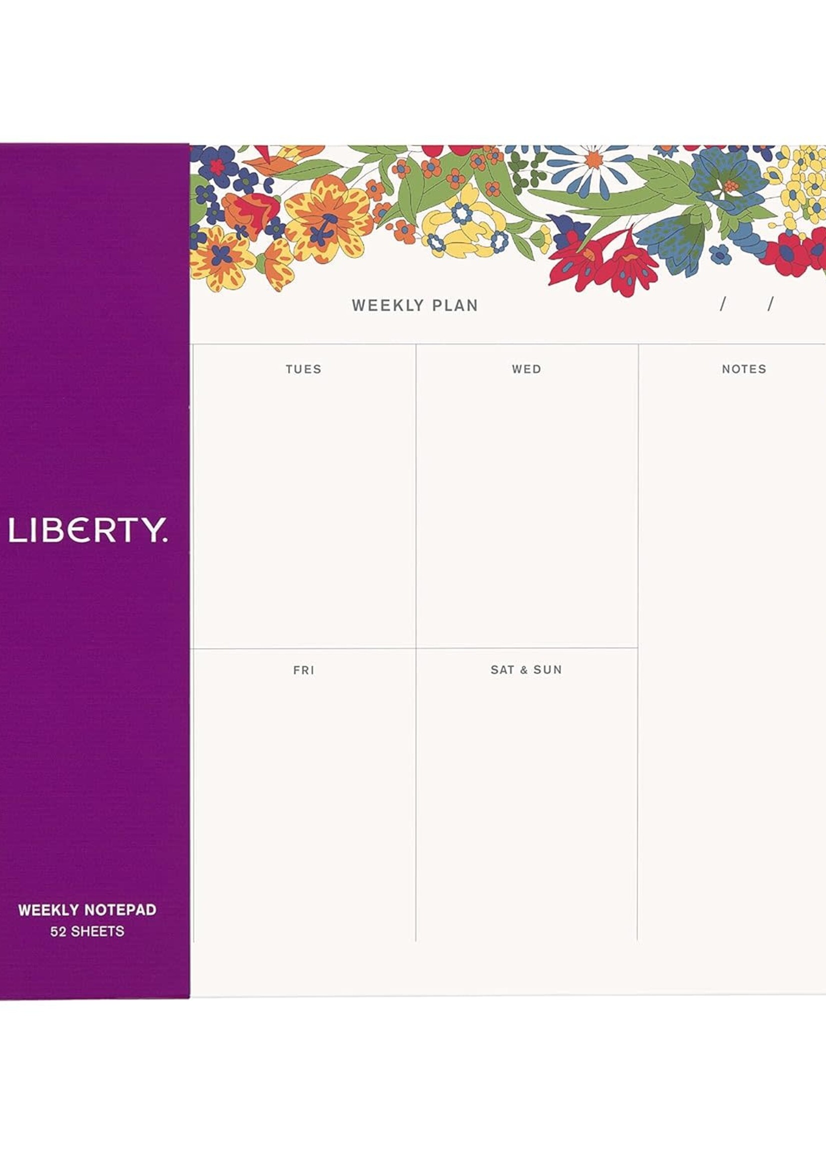 Liberty Margaret Annie Weekly Notepad