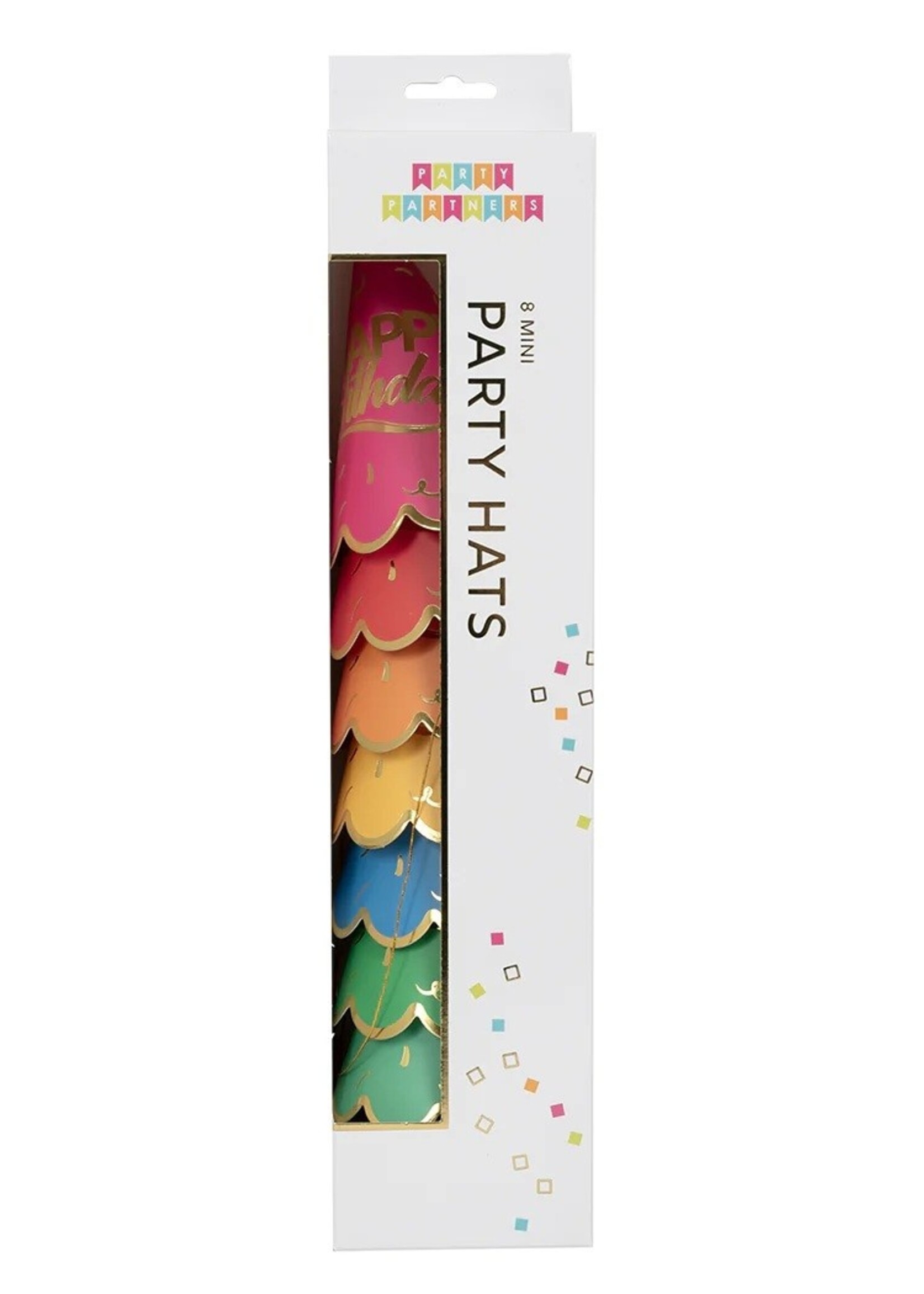 party partners Mini Rainbow Party Hats
