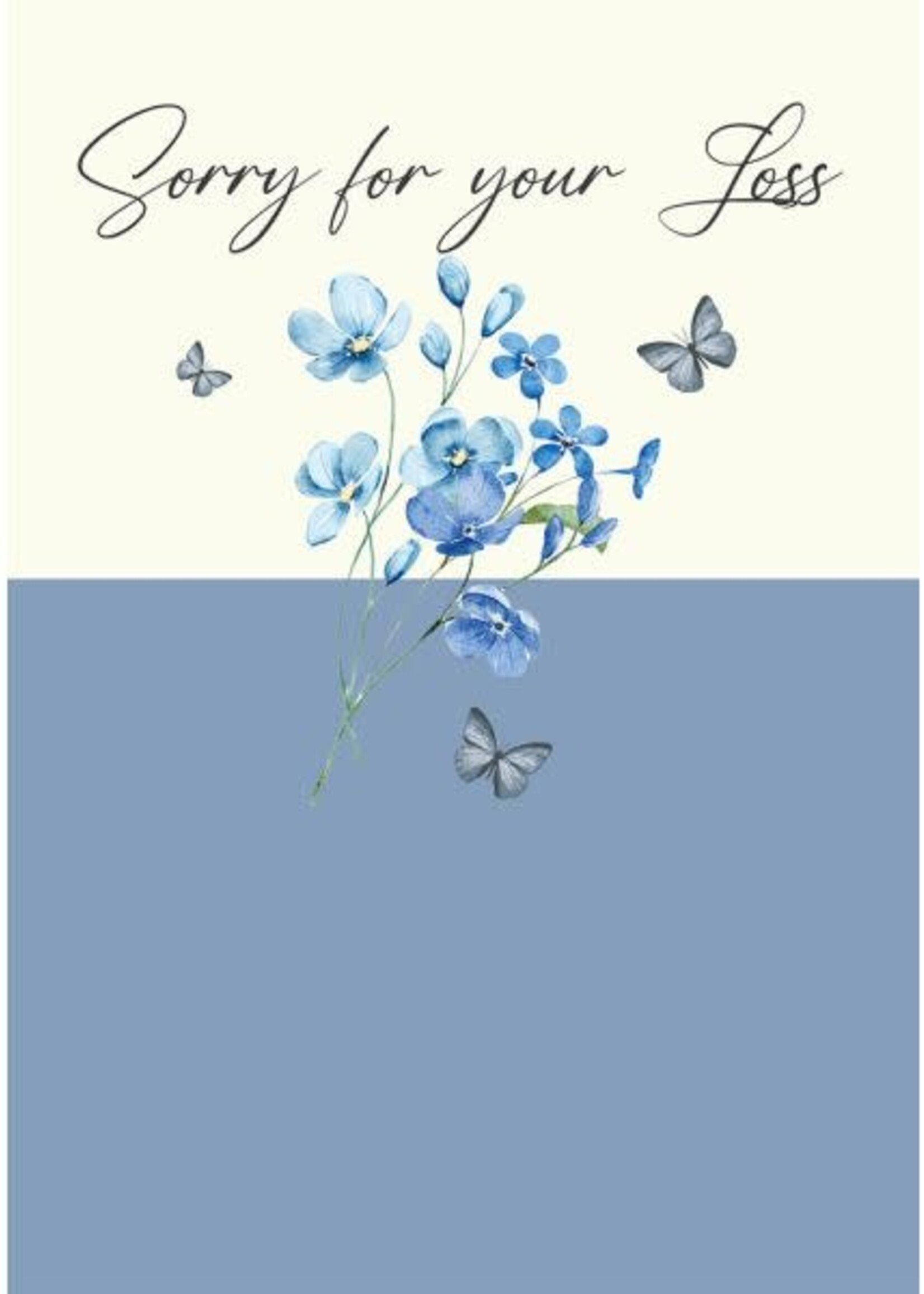 Rush Design Sorry For Your Loss - Butterflies