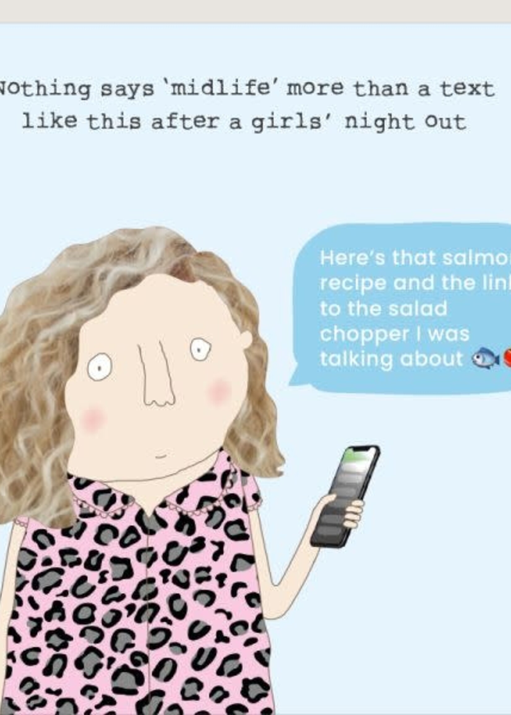 Rosie Made A Thing Nothing says midlife